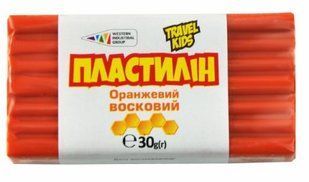 Пластилін Гамма.ua восковий Travel kids оранжевий, 30г 333106 (12) 01191215 фото