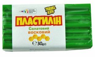 Пластилін Гамма.ua восковий Travel kids салатовий, 30г 333102 (12) 01191139 фото