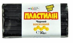 Пластилін Гамма.ua восковий Travel kids чорний, 30г 333104 (12) 01191147 фото
