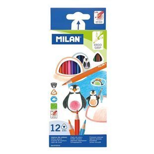Олівці кольорові MILAN 12 кол., D2.9mm, 0722312 01993349 фото