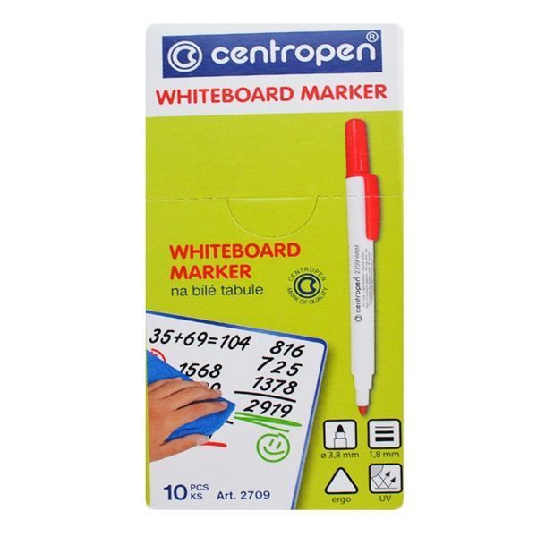 Маркер Centropen WhiteBoard 2709 1.2мм круглий (10) ВВ 562405-3 фото