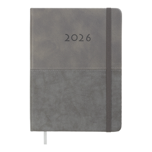 Щоденник датований BM.21102-09 2026 FORTUNA, A5, 336стр. сірий 01254822 фото