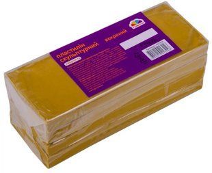 Пластилін Гамма.ua Скульптурний вохряний 800 гр.Творчість 402303 (3) 01096155 фото
