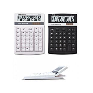 Кальк-р бухг. Deli 39200Е мiкс 12 разряд, 202х142х27 пл корп, комп клав, запомiн 4 кн 01238234 фото