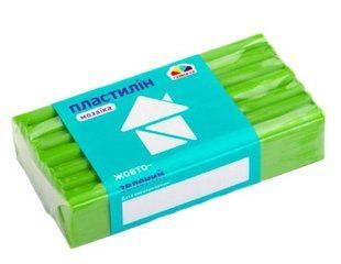 Пластилін Гамма.ua Мозаїка дитячий, жовто-зелений, 50г 302334 (9) 01191250 фото