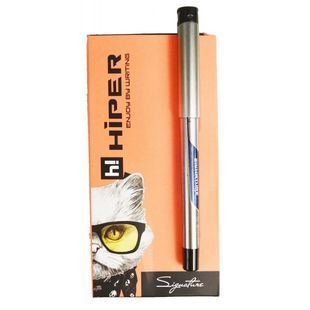 Ручка гелева Hiper Signature HG-105 0,6 мм синя (10/1000) 930583 фото