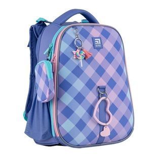 Рюкзак Kite Education каркасний K24-531M-2 Purple Chequer 01241881 фото