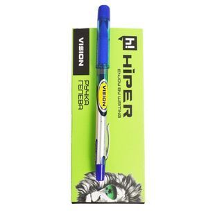 Ручка гелева Hiper Black Jet HG-155 0,6 мм синя (10/1000) 930588 фото