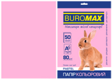 Папір ксероксний кольоровий BM.2721250-10 А4/80 гр. Pastel, Рожевий, 50 арк. 01214682 фото