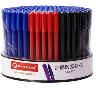Ручка RADIUS PENZO-X синій корпус. карт. уп. 1000 м MIX (100/1800) 01258770 фото