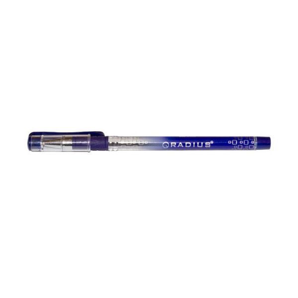 Ручка RADIUS i-Pen принт. корпус, карт. уп. 0,7 мм синя (12/144/1728) 013756 фото