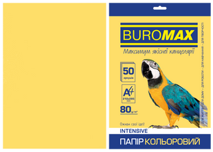 Папір ксероксний кольоровий BM.2721350-23 А4/80 гр. Intensiv, Золотий, 50 арк. 01159440 фото