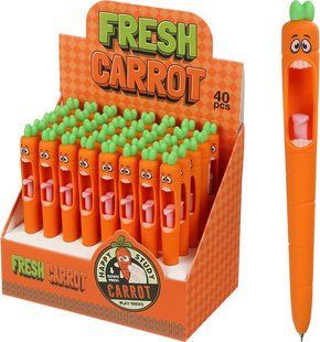 Ручка гель ZB.2293, 0,5мм, автомат. Carrot pen (_) 01259935 фото