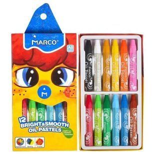 Олівці кольорові Marco Pastels 1100-OP-12 (12/72) 014024 фото