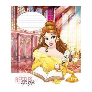 Зошит Школярик 24 лін глітер "Disney" "Star" (10/25/400) 101399 фото