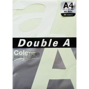 Папір ксероксний кольоровий Double A А4 зелений Р25 588007 фото