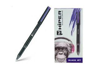 Ручка масляна Hiper Black Jet NEO HO-150 4км, 1 мм синя (10/1000) 01242989 фото