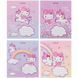 Зошит 12 арк., кос., УФ лак + глітер, HK24-235-1 Hello Kitty (25) 01984477 фото 1