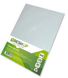Папір ксерокс Fresh Up 80г/м2 А4 100арк Артікус FR-100L 600313 01205831 фото