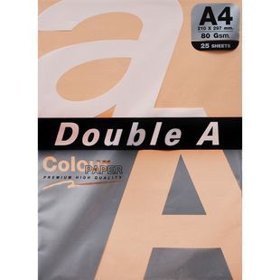Папір ксероксний кольоровий Double A А4 персиковий Р25 588017 фото