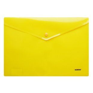 Папка з кнопкою А4 NORMA 5017-03 помаранчева (03030592) (12) 016383 фото
